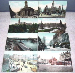 Lote de 15 postales ilustradas Glasgow Escocia 1907 sin usar - Imagen 1 de 9