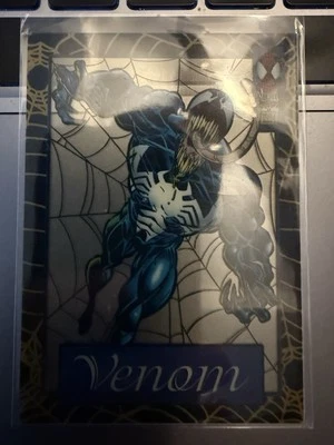  Amazing Spider-Man Suspended Animation Insert #4 Venom 1994 Fleer - Image 1 of 2
