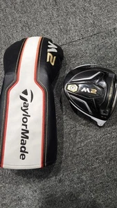 TaylorMade M2 10.5° Driver Head Only RH Used w/ Headcover Japan Model Black Gold - Picture 1 of 5