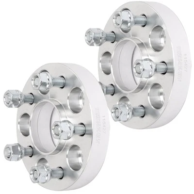 2Pcs 1" 25mm 5x110 Hub Centric Wheel Spacers 12x1.5 For Saturn L100 2001-2002 Foto 1 de 4