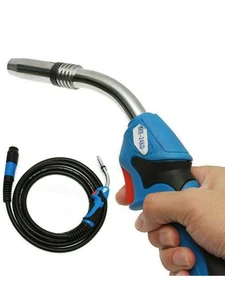 Pistola de soldadura herramienta Mig MB24KD longitud de plomo 10 pies/3 M Mig soldador antorcha aguijón piezas - Imagen 1 de 6