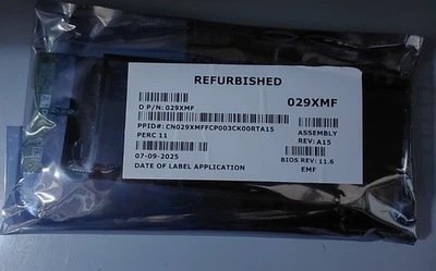 Dell PERC 029XMF H745 12Gb/s PCIe 3.0 SAS 4GB Cache RAID Controller - Image 1 of 2
