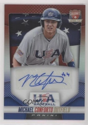 2014 Panini USA Baseball Box Set /25 Michael Conforto #53 Auto - Image 1 of 2