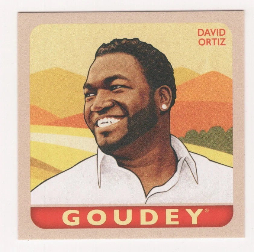 Béisbol UD GOODWIN CHAMPIONS GOUDEY DAVID ORTIZ 2025 #G-34 Foto 1 de 1