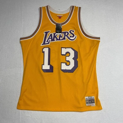 Camiseta deportiva de baloncesto de los Angeles Lakers para hombre 2XL amarilla Mitchell & Ness NBA Foto 1 de 4