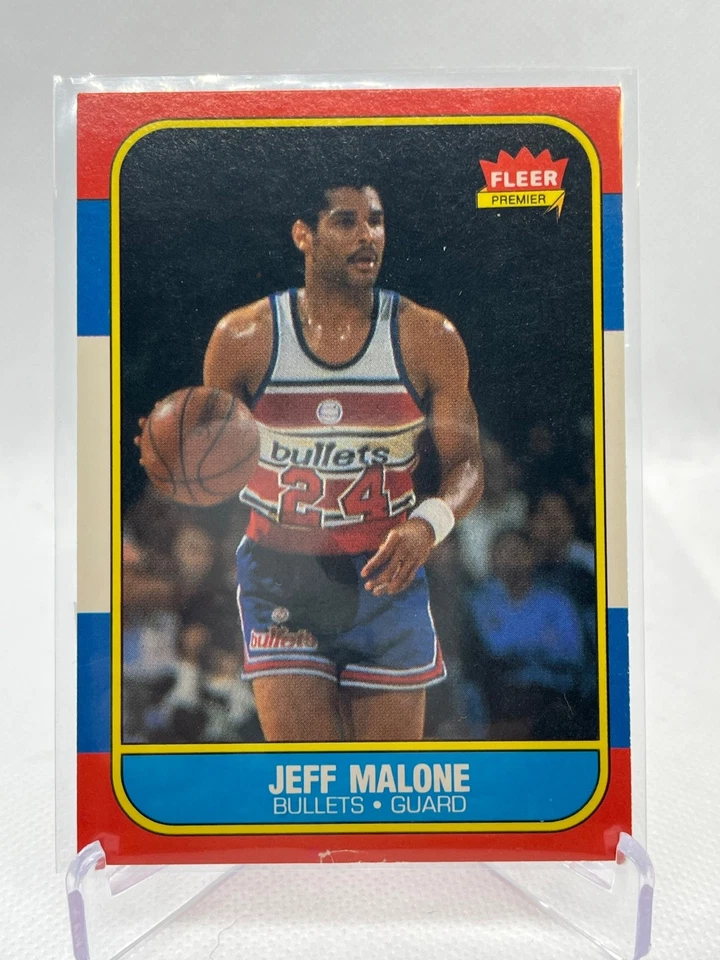 Baloncesto Fleer 1986-87 Jeff Malone Washington Bullets Foto 1 de 1