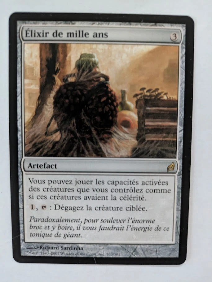 French Thousand Year Elixir Lorwyn MTG NM Free shipping with tracking - Image 1 of 2