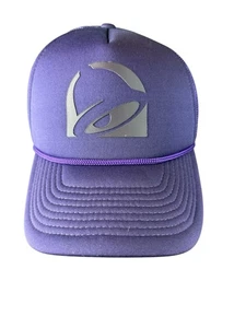 Cappello snapback Taco Bell Live Mas sezione studenti viola raro promo - Foto 1 di 6