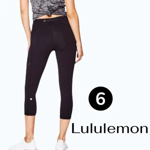 Lululemon Speed Up Crop 21" en negro - 6  - Imagen 1 de 24