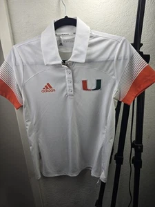 Addidas Miami Hurricanes Medium Primeblue Paulo Shirt - Picture 1 of 7