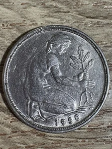 1950 German 50 Pfenning - Picture 1 of 13