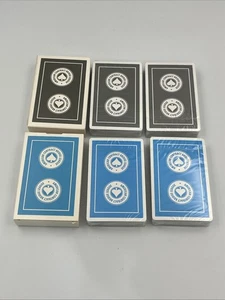American Contract Bridge League Playing Cards 6 Decks New Blue Gray - Picture 1 of 5