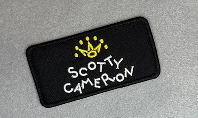 CAMPBELL FABULOUS PRO GOLF SLIM-LINE EMBROIDERED IRON-ON PATCH...VERY LIMITED!!!
