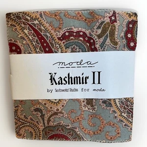 MODA "Kashmir II" Charm Pack By Sentimental Studios Civil War Repro 30 Pc NEW - Picture 1 of 3