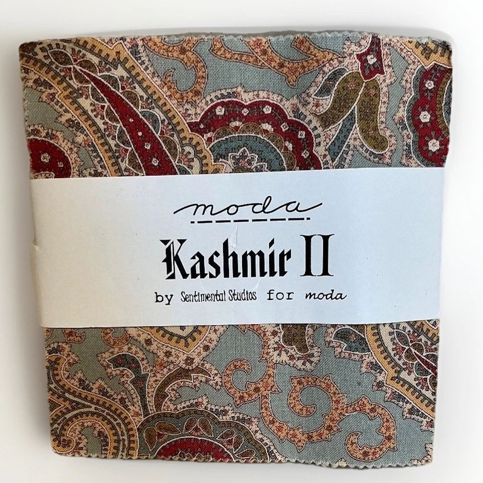 MODA "Kashmir II" Charm Pack By Sentimental Studios Civil War Repro 30 Pc NEW - Image 1 of 3