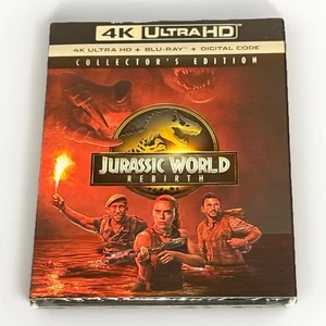 Jurassic World Rebirth 4K UHD Blu-ray  With Slip Cover NEW - Picture 1 of 2