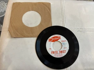 Vintage 1962 Pams Productions THE FRITO TWIST & HOW TO TWIST vinyl 45 Promo VG+ - Picture 1 of 3