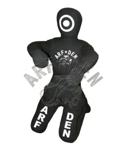 Brazilian Grappling Canvas Kneeling Dummy MMA Judo Wrestling UFC Black 5ft - Picture 1 of 4
