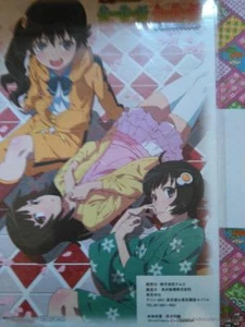 NISEMONOGATARI BAKEMONOGATARI NAMCO folder clear file SOFT PROMOCIONAL  - Picture 1 of 1