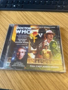 CD 236 DOCTOR WHO BIG FINISH - MÁSCARA SERPIENTE EN LA PLATA NUEVO/SELLADO - Imagen 1 de 1