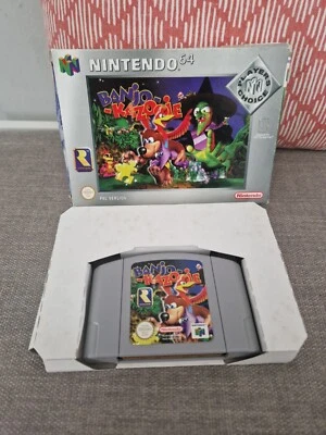 BANJO KAZOOIE  (Nintendo 64 N64) BOXED VERY GOOD CONDITION UK PAL WORKING - Image 1 of 4