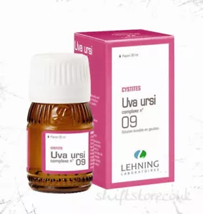Complejo Lehning Uva Ursi nº 9 - para infección urinaria 30 ml | Original - Imagen 1 de 3