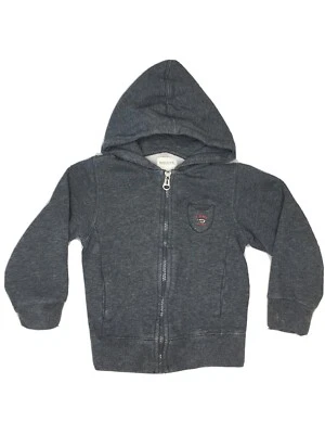 Moletom com capuz Diesel masculino tamanho 6 cinza lã - Imagem 1 de 4