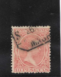 ESPAÑA. Diez pesetas Alfonso XIII tipo pelón - Picture 1 of 1