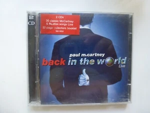 PAUL Mc CARTNEY - BACK IN THE WORLD LIVE 2X NM CD 2003 EU - Picture 1 of 2