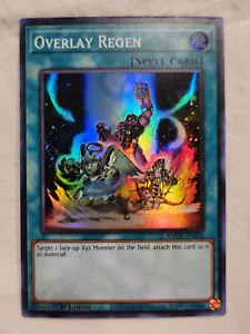 Overylay Regen AMDE-EN056 Super Rare - 1st Edition - Yugioh - Mint Condition - Picture 1 of 2