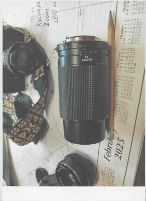 Kalimar MC Auto Zoom Macro 1:4.5 ~ 5.6 f=80~200mm Japan Lens No 8929183 Untested - Image 1 of 2