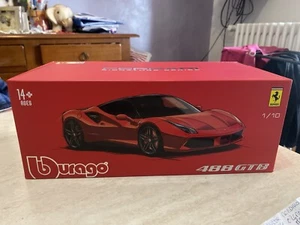 RARISSIMA FERRARI 488 GTB BURAGO 1:18 VERSIONE PER COLLEZIONISTI NUOVA IN BOX - Picture 1 of 12
