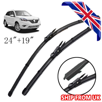 For Jaguar XF 2008 2009 2010 2011 12 13 2.2d 2.7TD 3.0d V6 Front Wiper Blades - Image 1 of 4