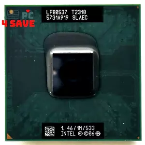 Intel Pentium Dual-Core T2310 1.46GHz Socket P Laptop Mobile CPU Processor SLAEC - Picture 1 of 1