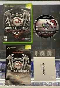 Mortal Kombat: Deadly Alliance (Microsoft Xbox, 2003) Complete Tested - Picture 1 of 1
