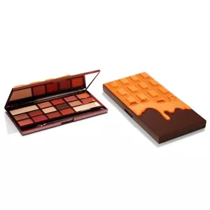 I Heart Revolution Chocolate Orange Eye Shadow Palette 16 Colors Cruelty Free - Picture 1 of 3