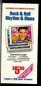 Scott BK204 29¢ Rock & Roll Booklet MNH Free shipping in USA! - Picture 1 of 1