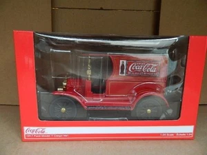 COCA-COLA 1917 FORD MODEL T CARGO VAN - 1/24 -NEW - Picture 1 of 6