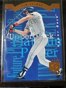 1993 Upper Deck SP Platinum Power Tim Salmon #PP16 California Angel's Die Cut - Picture 1 of 2