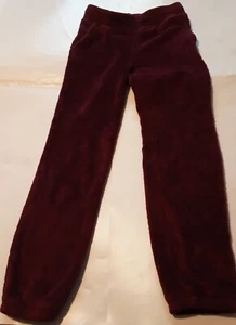 Old Navy Girls Red Drawstring Elastic Waist Fleece Pants L (10-12) - Picture 1 of 8