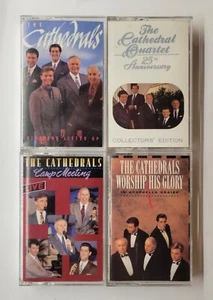 Cathedrals Cassette Lot Camp Meeting High and Lifted Up Worship His Glory - Picture 1 of 3