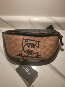 tas waist bolsa coach