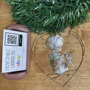 VINTAGE 1990 SAMUEL J. BUTCHER ENESCO PRECIOUS MOMENTS ORNAMENT - Picture 1 of 3