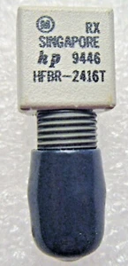 HFBR-2416T HP MINIATURE 820nm FIBER OPTIC RECEIVER W/ THREADED ST PORT - Picture 1 of 4