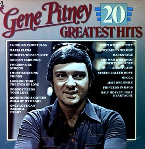 Gene Pitney - 20 Greatest Hits LP (VG/VG) . - Picture 1 of 1
