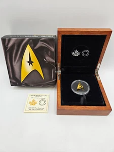 ๐ 2016 Canada $200 16.2g Proof .9999 Gold Star Trek Delta RCM Coin #/1500 - Picture 1 of 6
