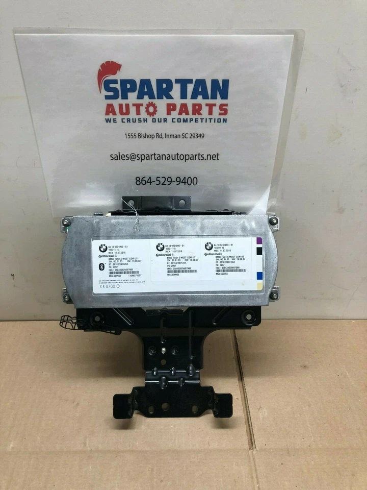 BMW 750LI F02 2011 unidad de control telemático Bluetooth, parte # 84109231090, OEM Foto 1 de 4