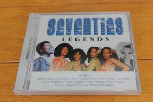 SEVENTIES LEGENDS - VARIOUS ARTISTS CD [NEW SEALED] **CRACKED CASE** - Picture 1 of 4