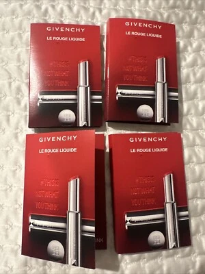 4 x Givenchy Le Rogue Liquide Couture Twist for Soft Matte Lips Blurring Sample - Image 1 of 4