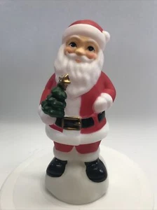 Molde soplado árbol de Navidad PAC Santa 10" batería iluminada decoración navideña vintage - Imagen 1 de 11